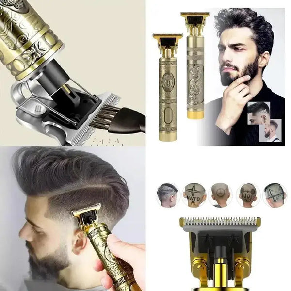 Máquina de Corte de Cabelo Profissional Elétrica: Estilo e Precisão para Homens