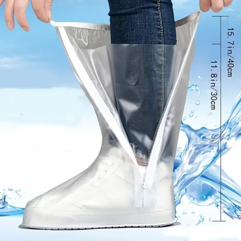 Capa de Bota de Chuva Unissex - Proteja seus Sapatos em Qualquer Clima, Compre Agora!