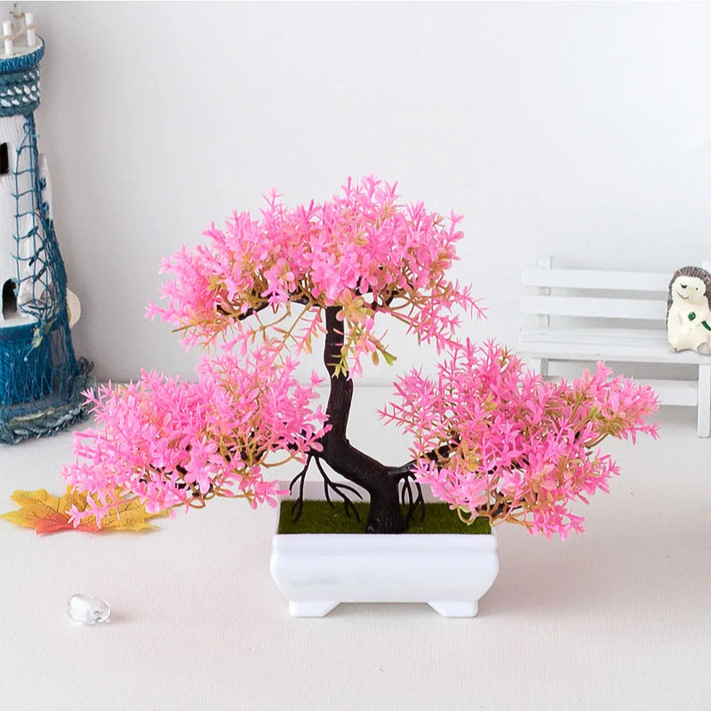 Bonsai Eterno: Beleza Natural e Colorida Sem Manutenção